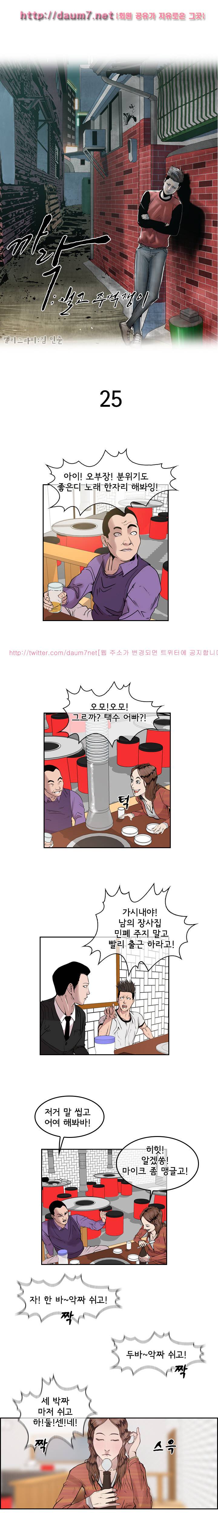 까락 ; 벌교 주먹쟁이 25화 1