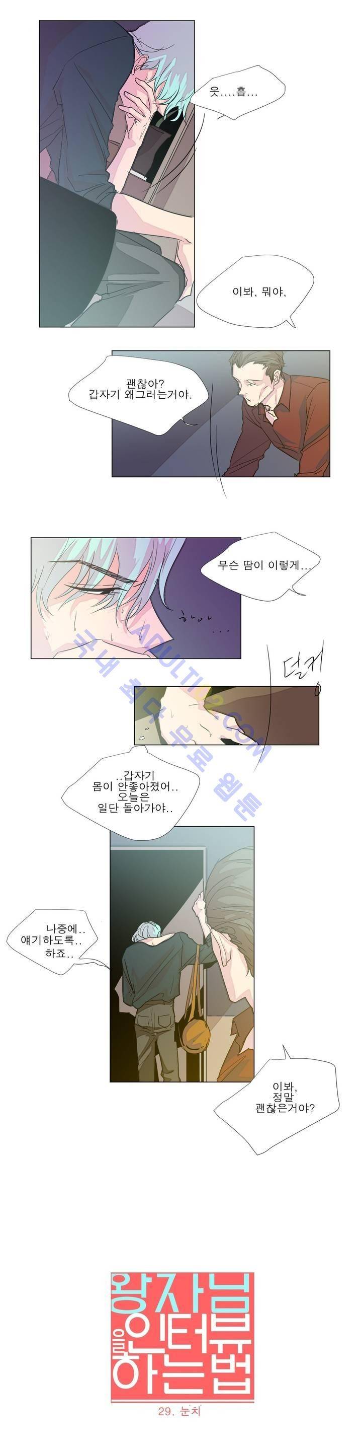 왕자님을 인터뷰하는 법 29화 2
