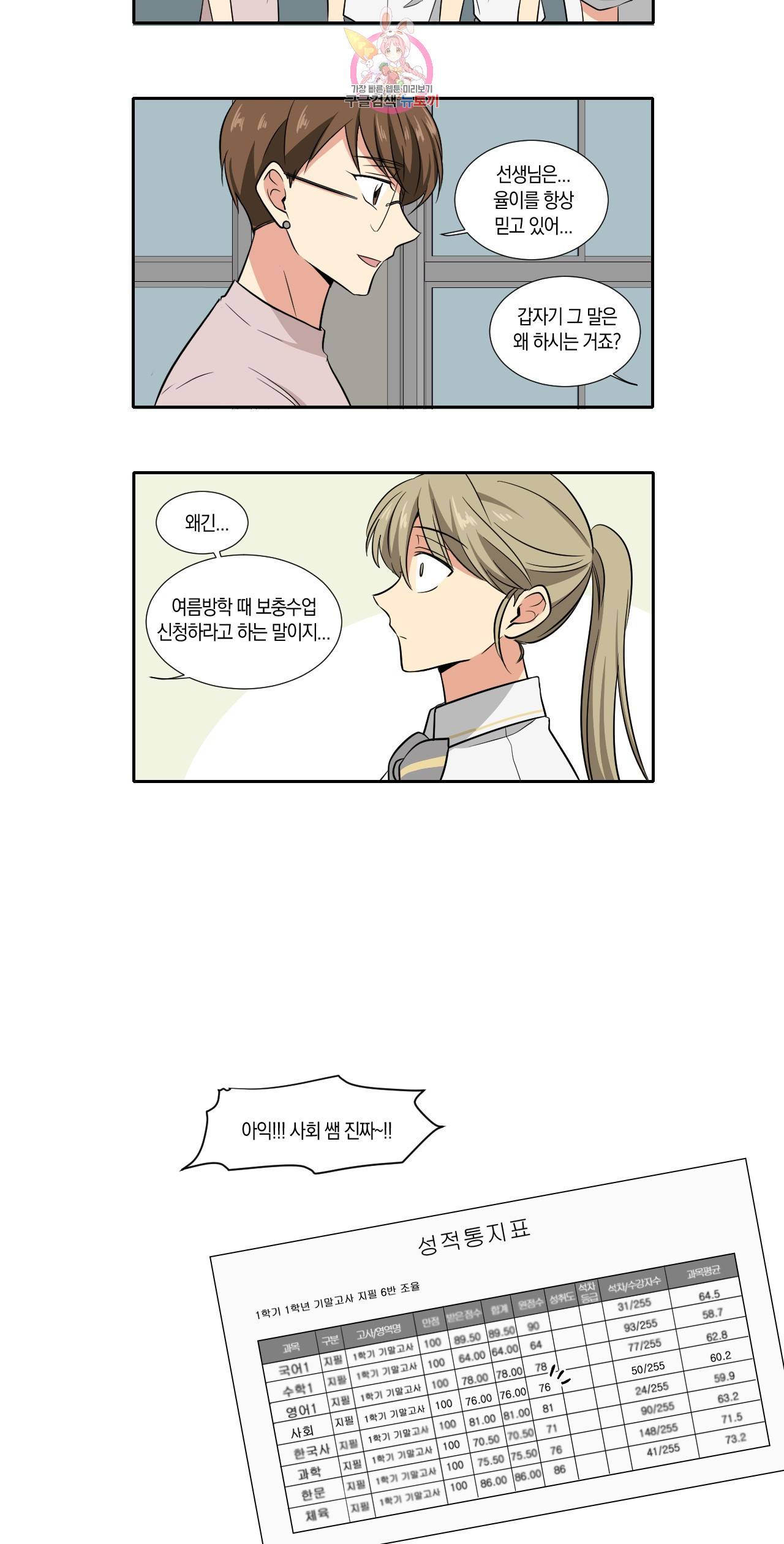 10년째 차이는 소꿉친구 50화 기말고사 5