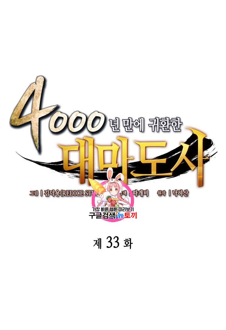 4000년 만에 귀환한 대마도사 33화 1