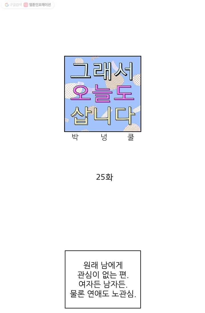 그래서 오늘도 삽니다 25화 1