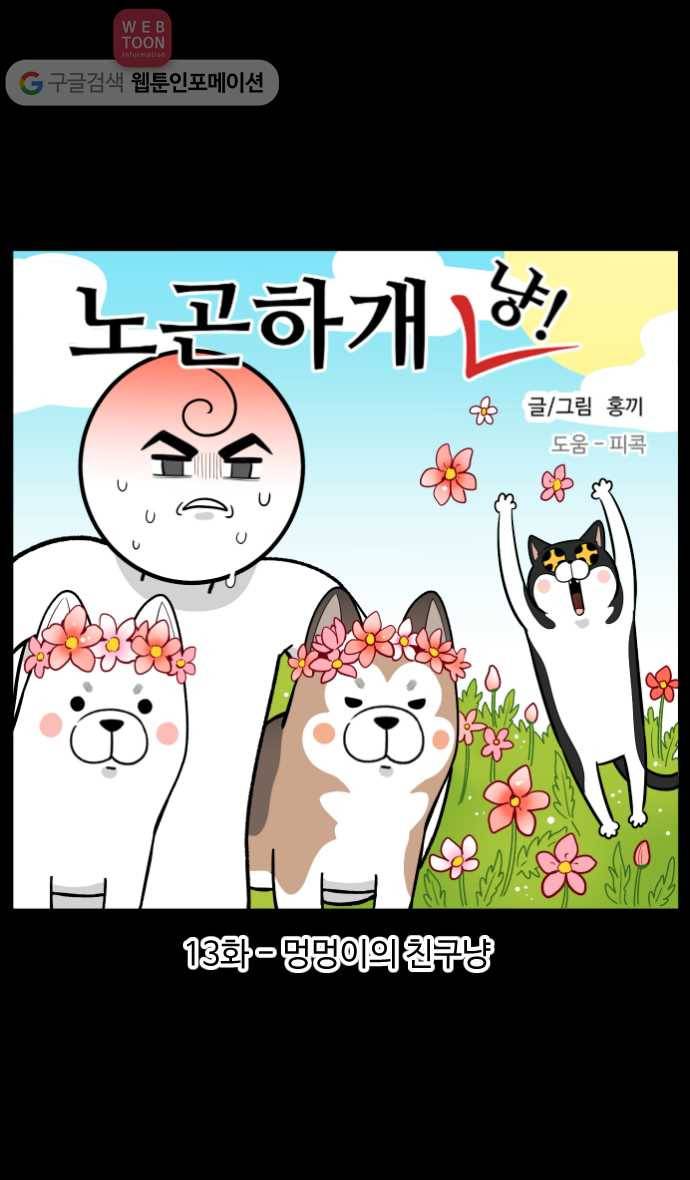 노곤하개 13화 멍멍이의 친구냥 1