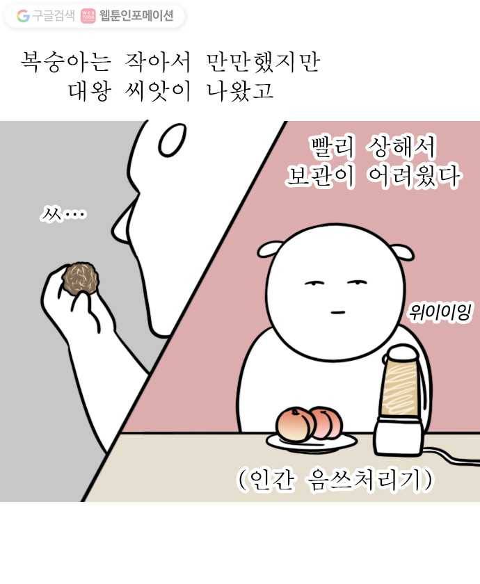 독립일기 45화 과일 11