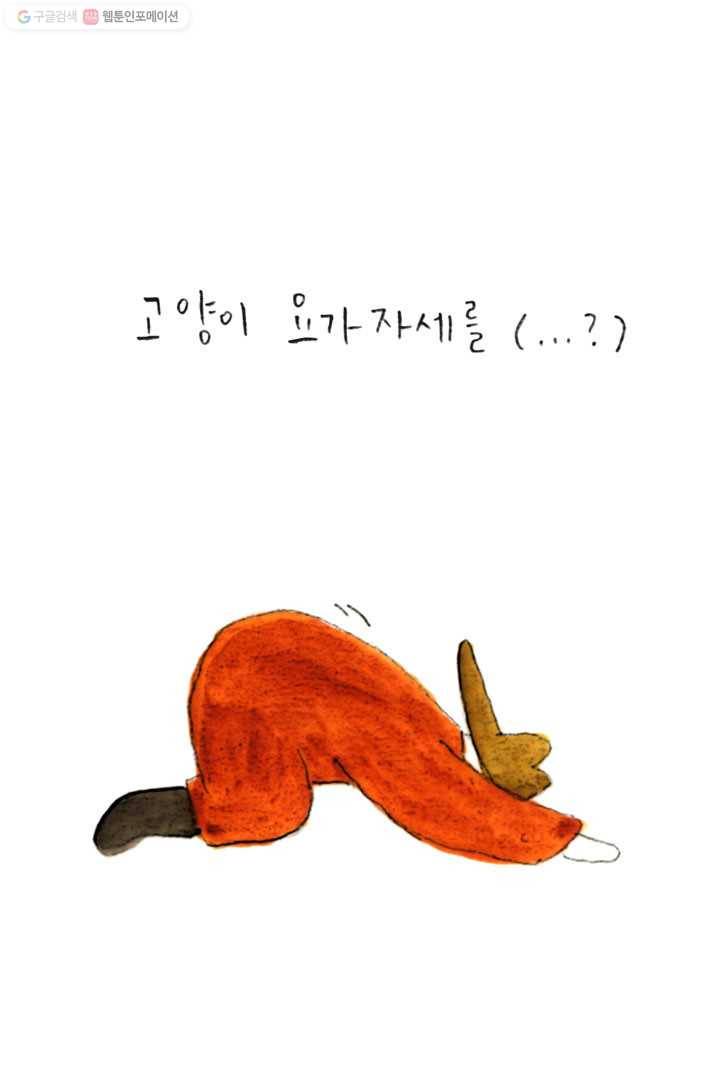 은동은동+옹동스 11화. 고양이 요가 6