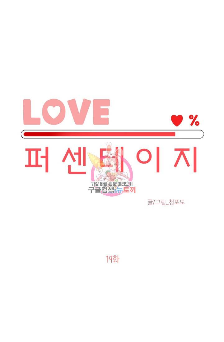 LOVE 퍼센테이지 19화 1