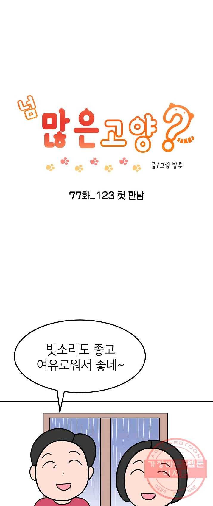 넘 많은 고양! 078화 1