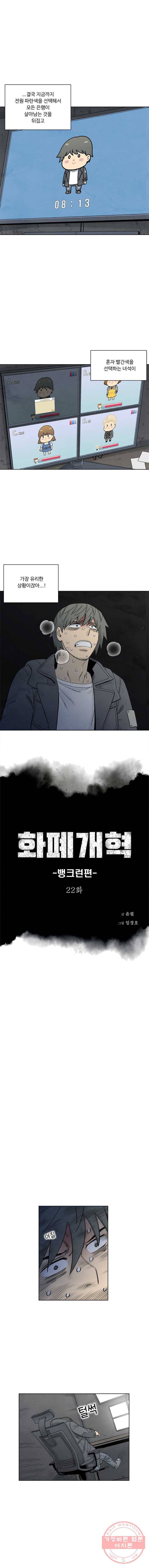 화폐개혁 뱅크런편 22화 1