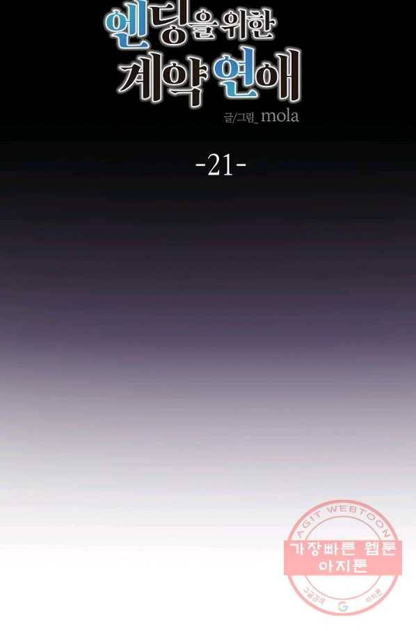 엔딩을 위한 계약 연애 21화 5