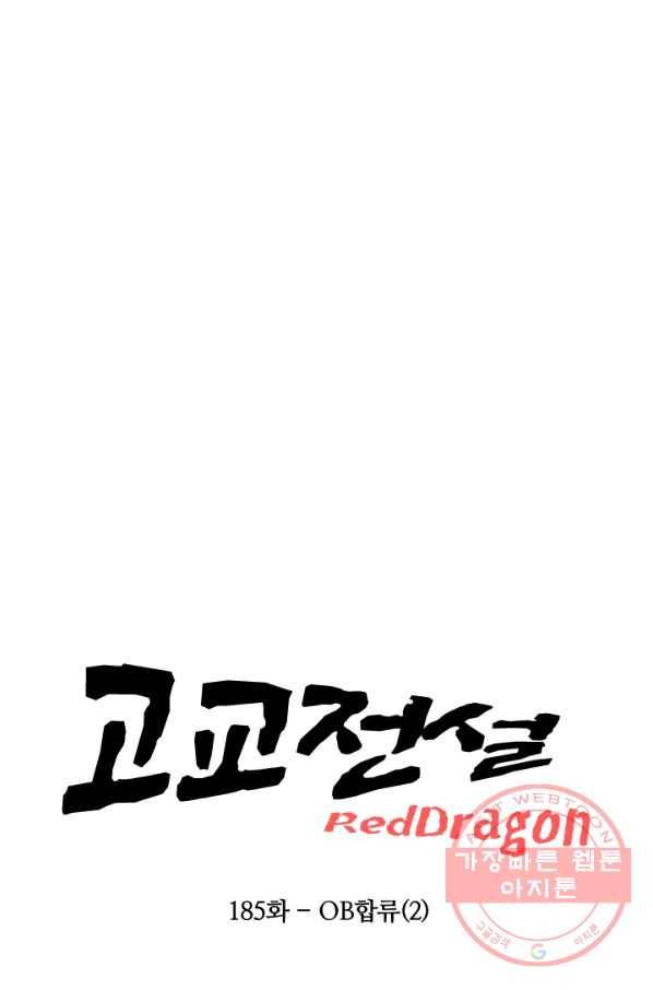 고교전설 185화 OB합류 (2) 7