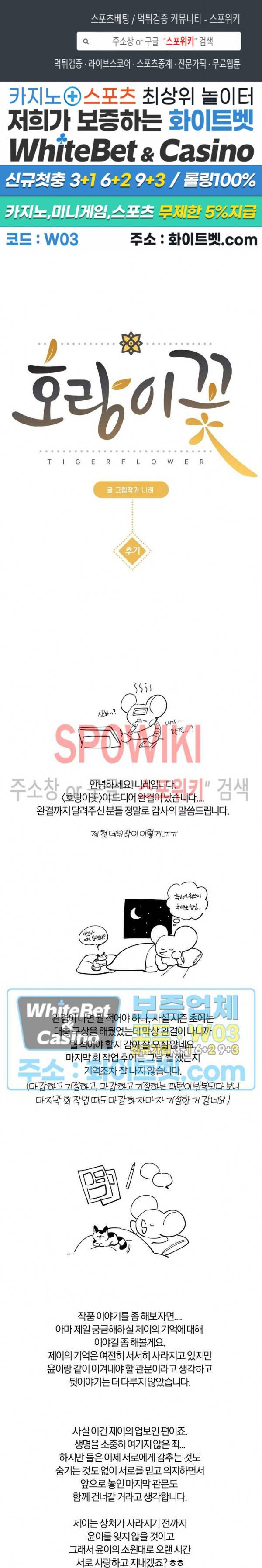 호랑이꽃 후기 1