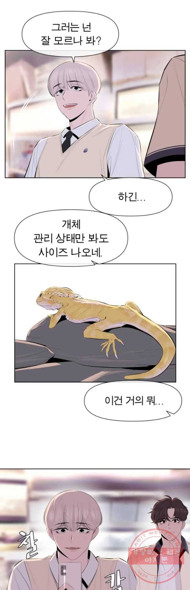 케어시트 17화 이상한 녀석 14