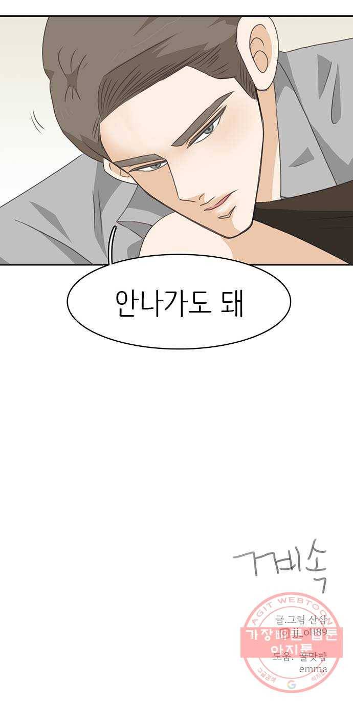 나의 플랏메이트 62화 아니 안나가도 돼 46