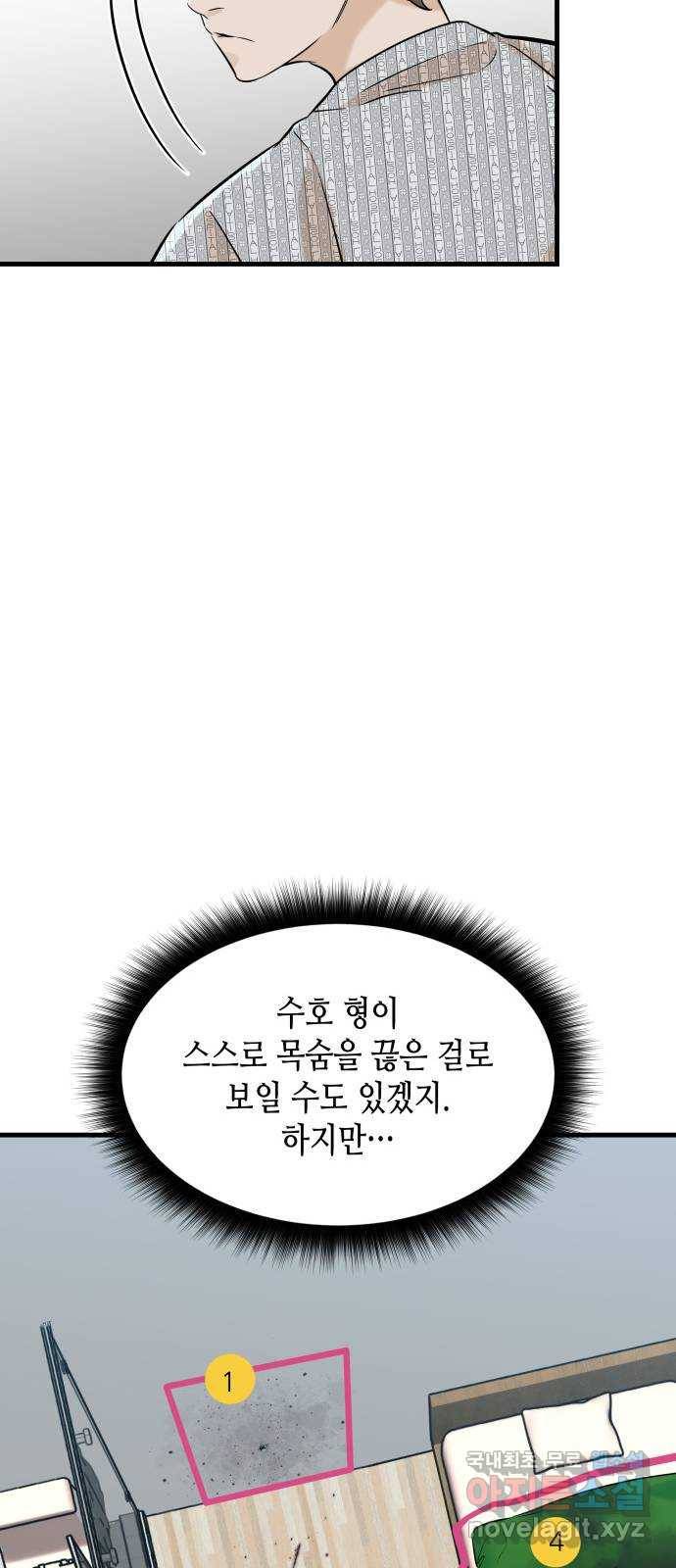 밀실 마피아 게임 21화. 현장 조사 56