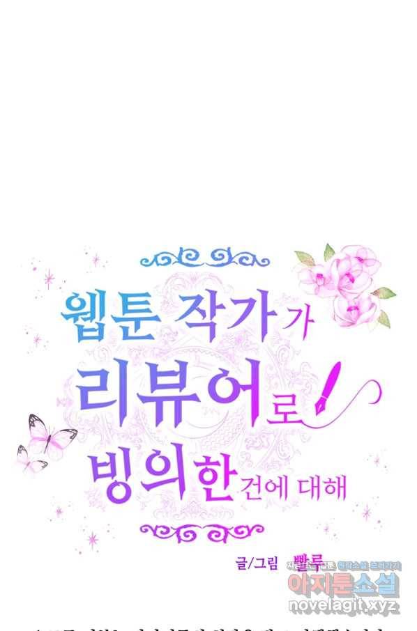 웹툰 작가가 리뷰어로 빙의한 건에 대해 15화 빙의자를 위한 특혜 14