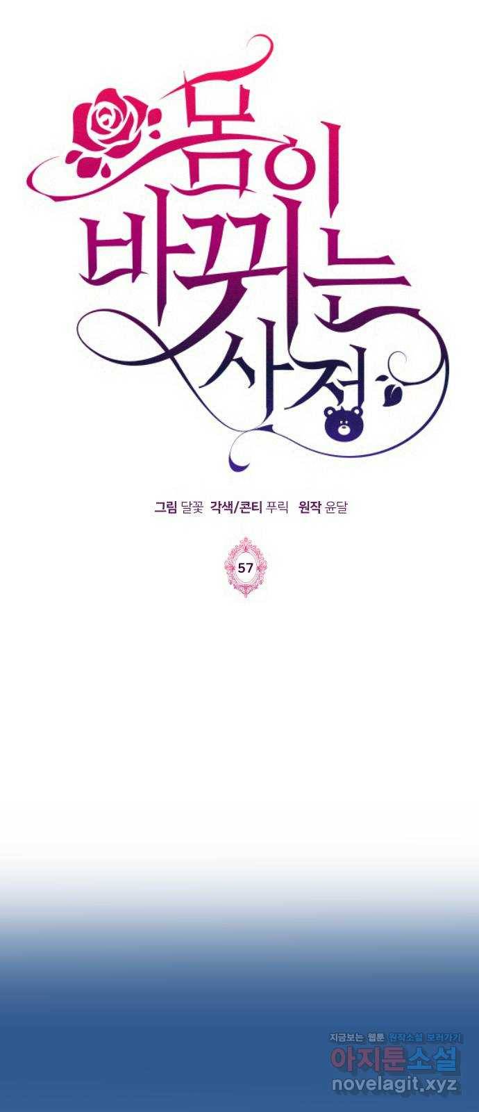 몸이 바뀌는 사정 57화 1