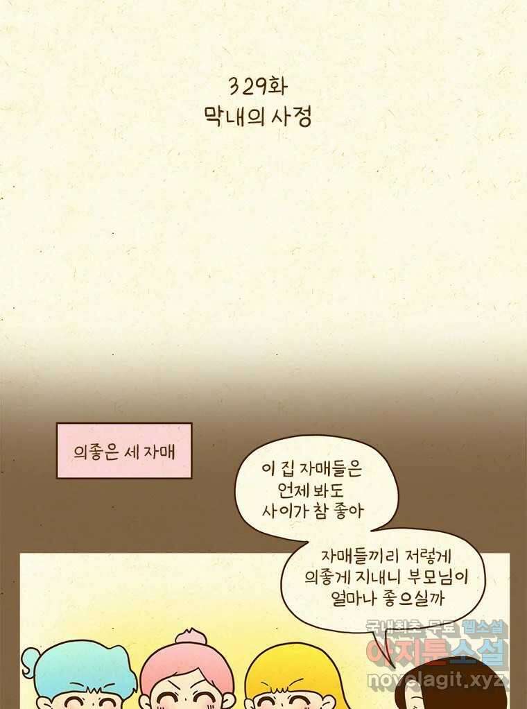 반지하셋방 329화 막내의 사정 2