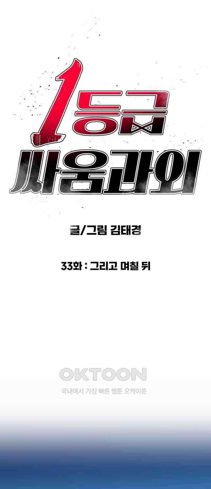 1등급 싸움과외 33화 1