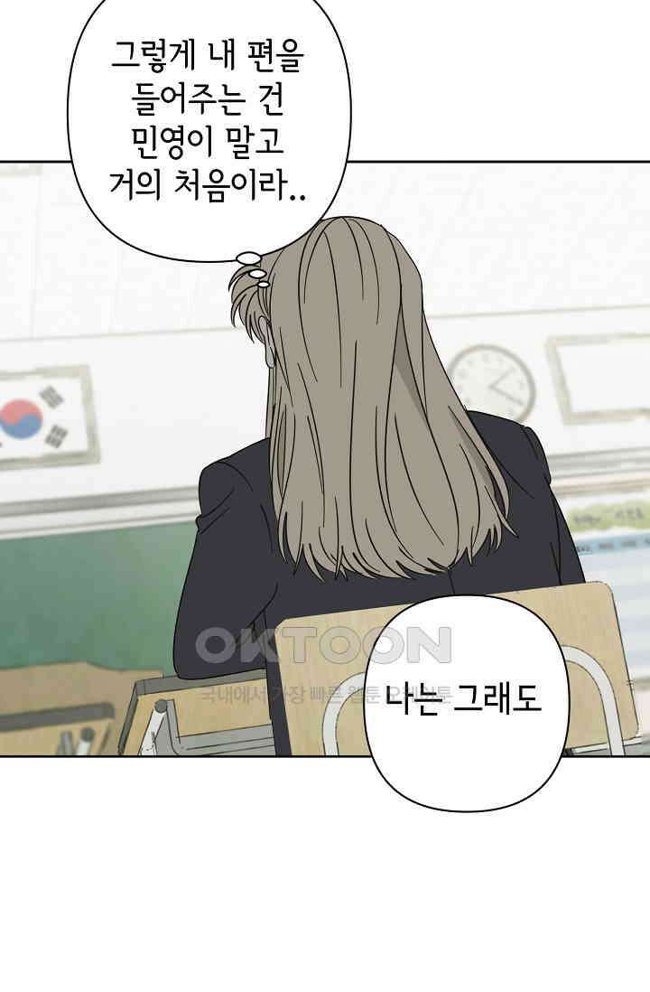 선배는 우울해! 54화 57