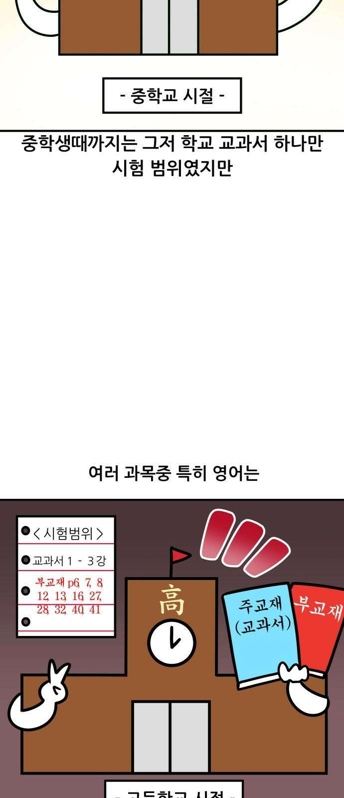 K학원 생존기 110화 - 부교재 5