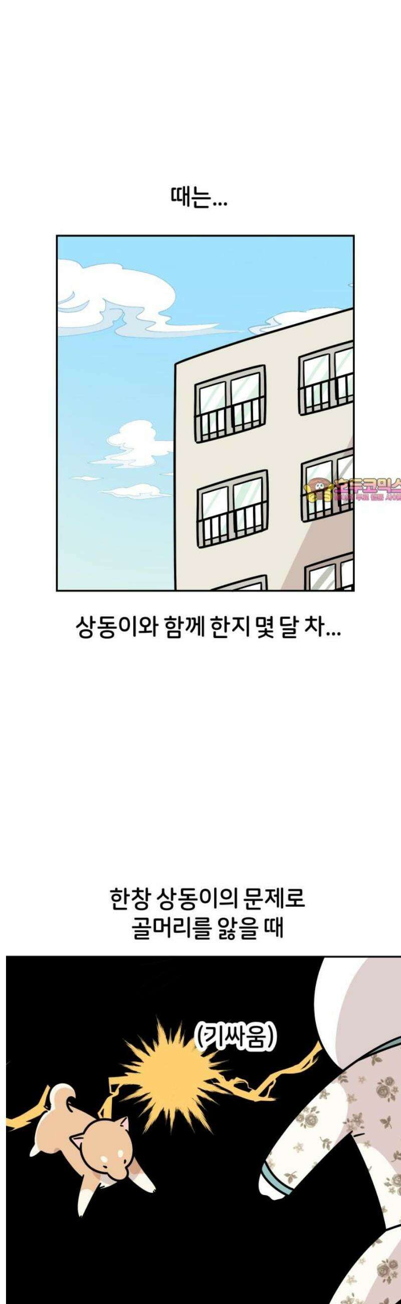 시바, 만만치 않다 47화 소파 쟁탈전 1