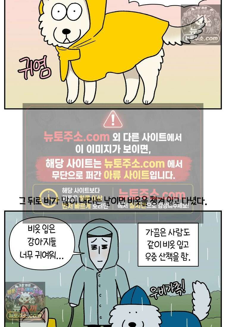 극한견주 시즌2 118화 비 오는 날의 숑이 17