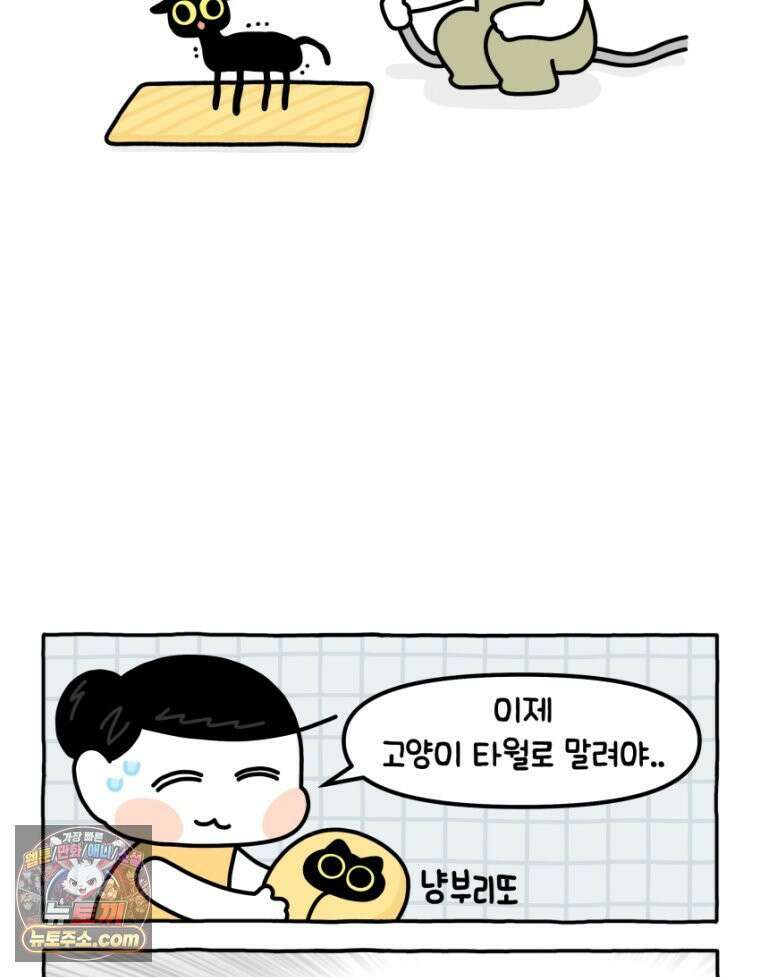 먼지 덩어리 짱덕 29． 고양이 빨래 25