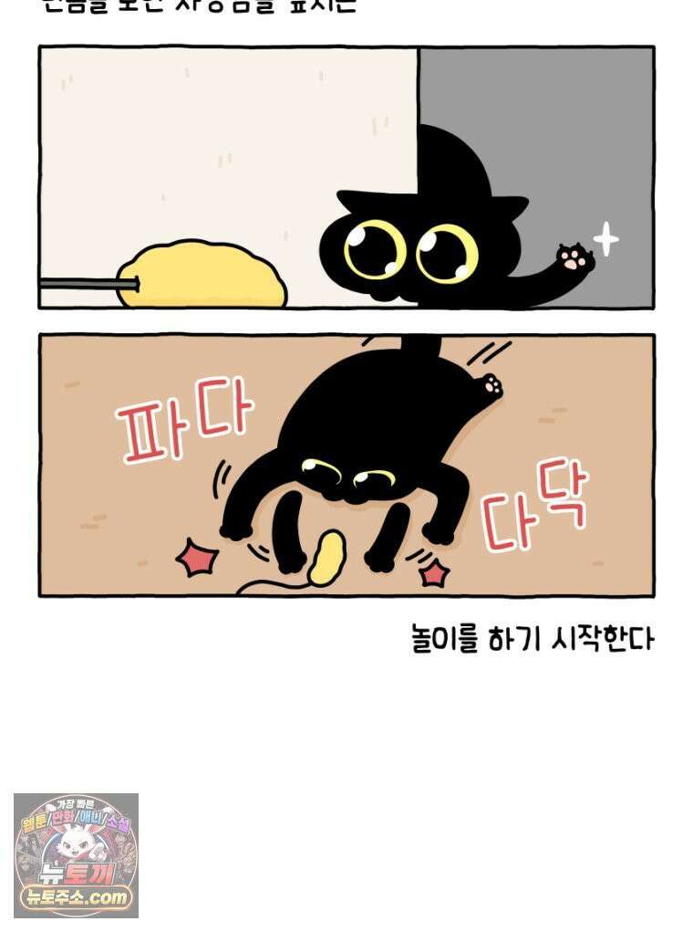먼지 덩어리 짱덕 36． 짱덕이 놀아주기 10