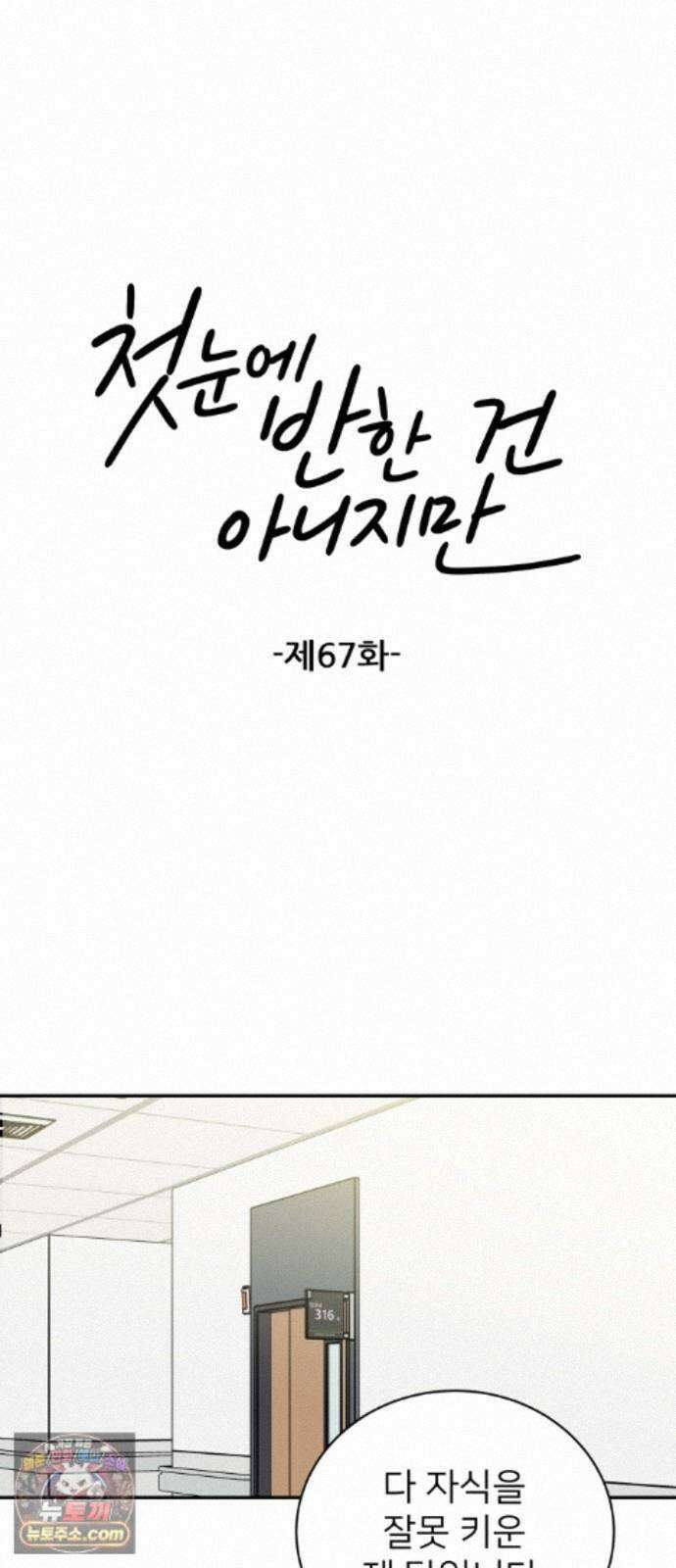 첫눈에 반한 건 아니지만 67화 9