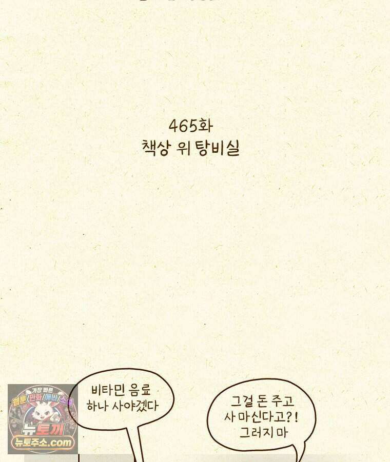 반지하셋방 465화 책상 위 탕비실 2