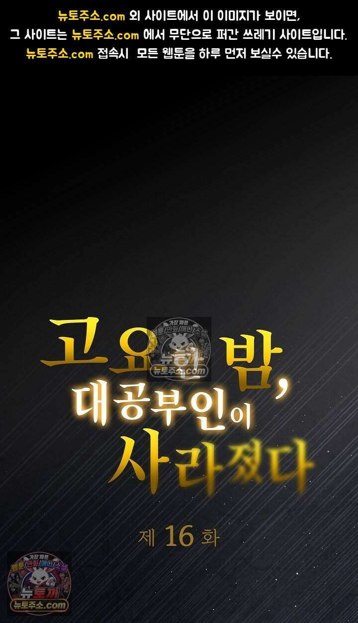 고요한 밤, 대공부인이 사라졌다 016 1